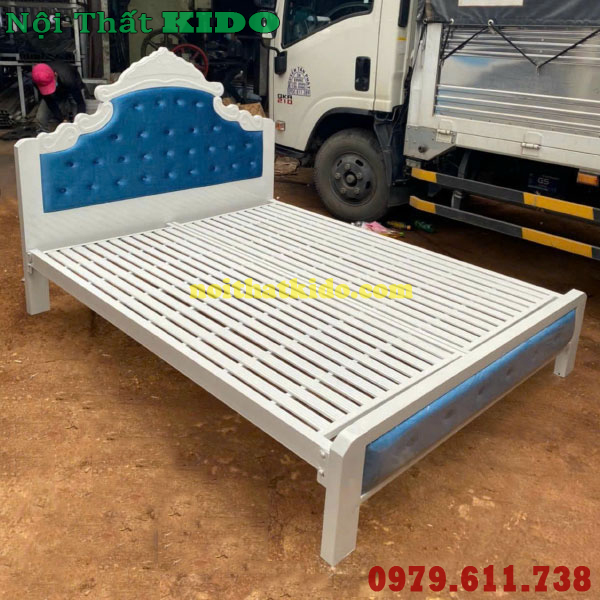 Giường sắt 1m4 x 2m