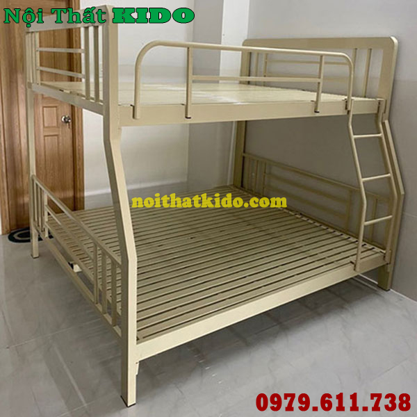 Giường sắt 2 tầng 1m6 x 2m