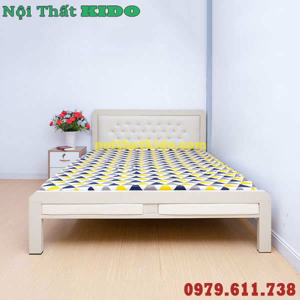 Giường sắt 1m x 2m