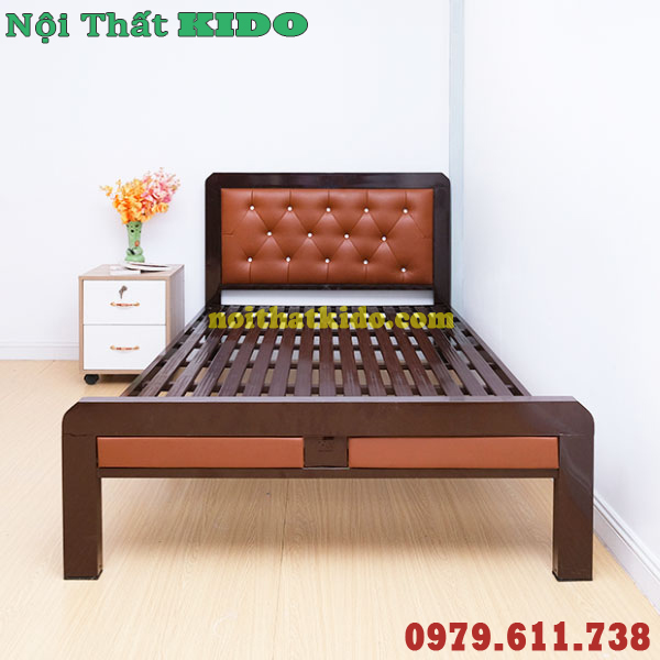 Giường sắt 1m x 2m