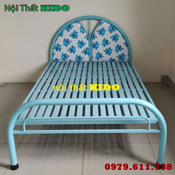 Giường sắt 1m x 2m