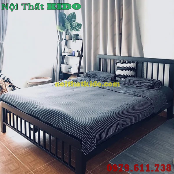 Giường sắt 1m2 x 2m