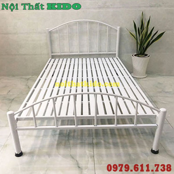 Giường sắt 1m2 x 2m