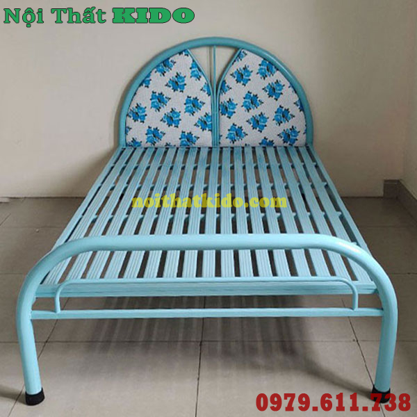 Giường sắt 1m2 x 2m