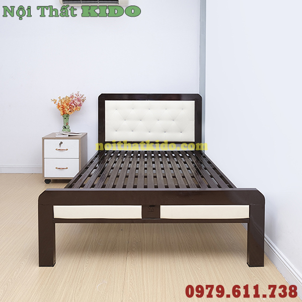 Giường sắt 1m2 x 2m