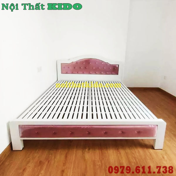 Giường sắt 1m4 x 2m