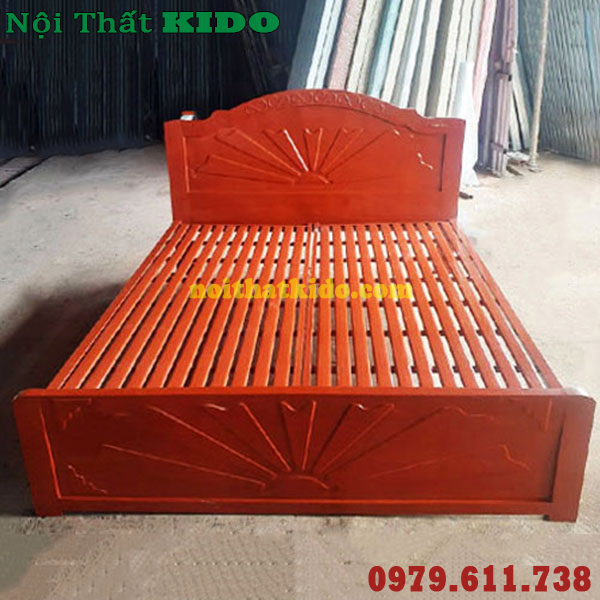 Giường sắt 1m4 x 2m