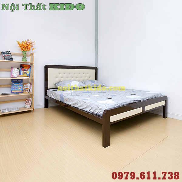 Giường sắt 1m4 x 2m