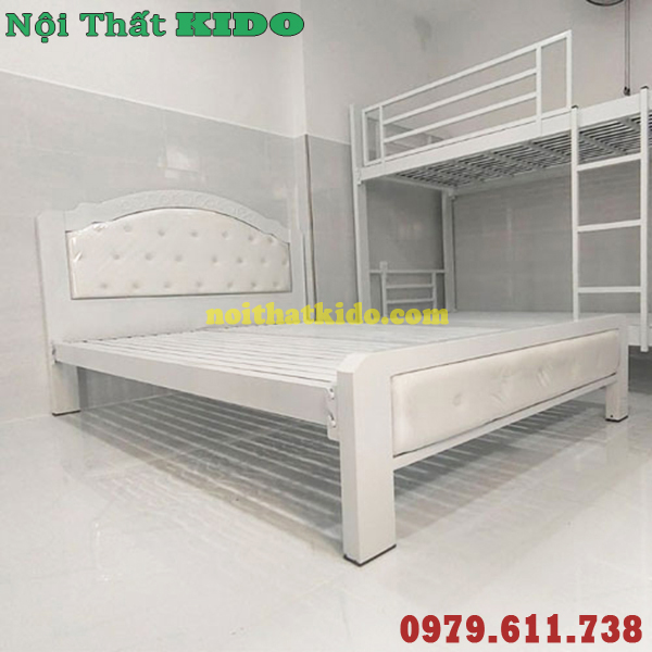 Giường sắt 1m4 x 2m