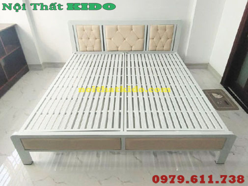 Giường sắt 2m x 2m2