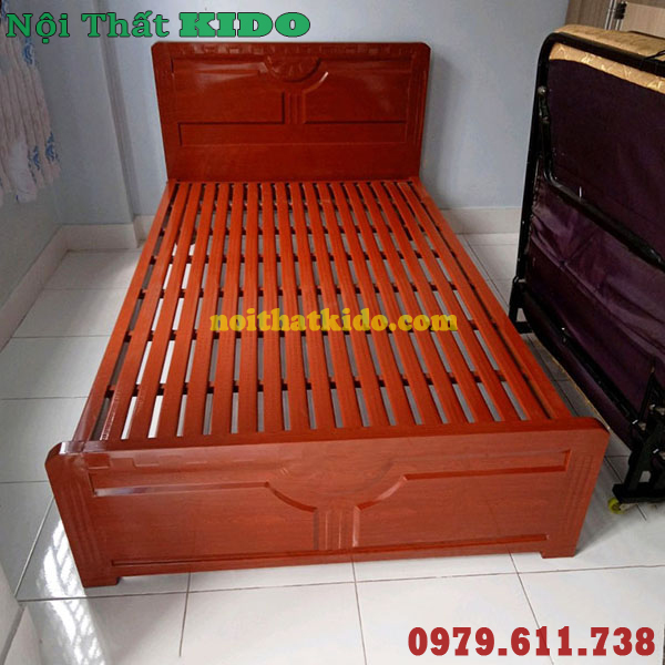 Giường sắt 80cm x 2m