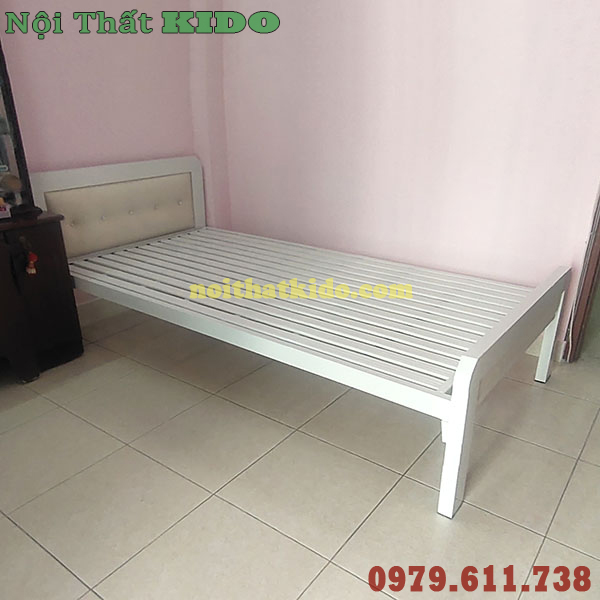 Giường sắt 80cm x 2m