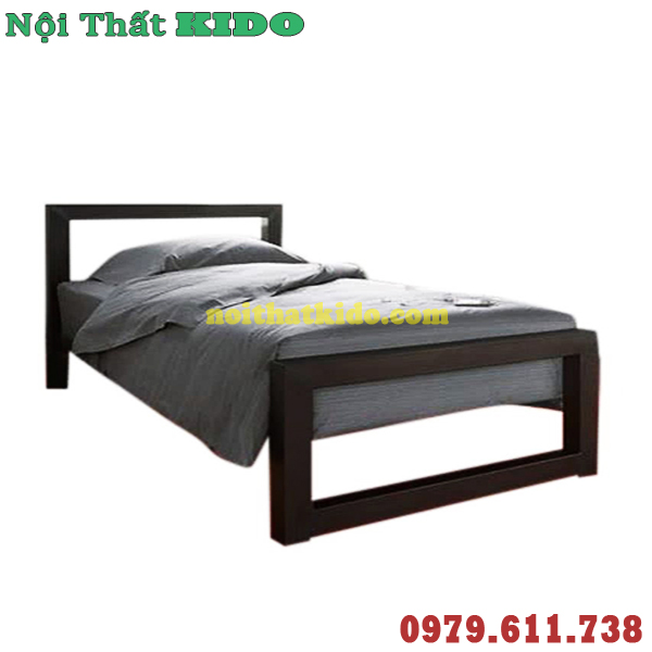 Giường sắt 80cm x 2m