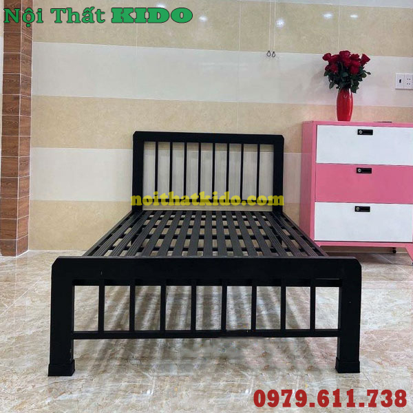 Giường sắt 80cm x 2m