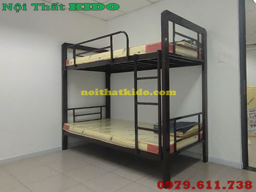 Giường tầng sắt 1m2 x 2m