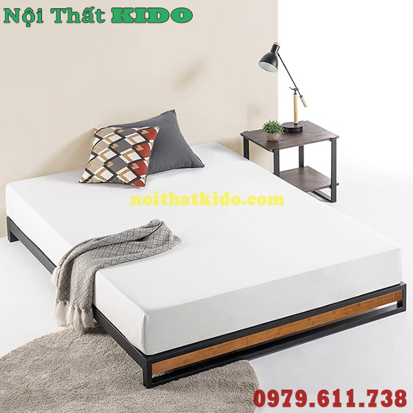 Giường sắt 1m4 x 2m