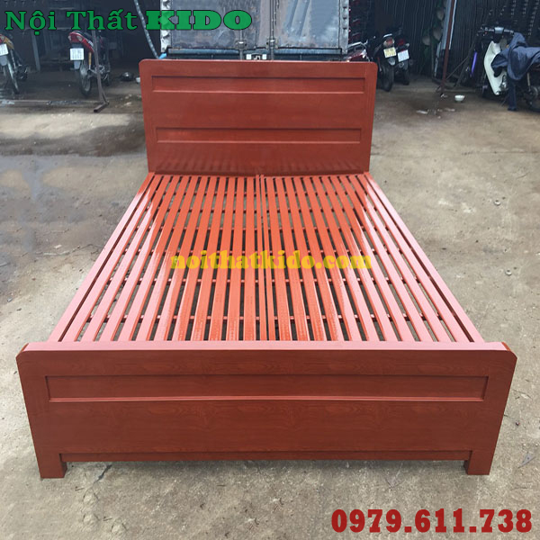 Giường sắt 80cm x 2m