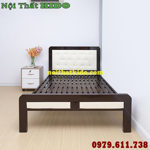 Giường sắt 80cm x 2m