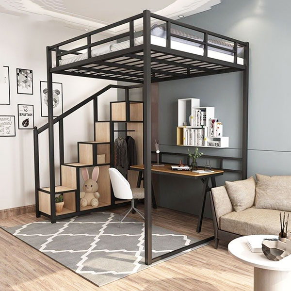Giường sắt 1 tầng