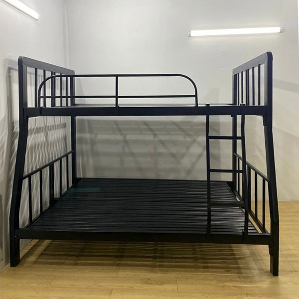 Giường ngủ sắt 2 tầng màu đen