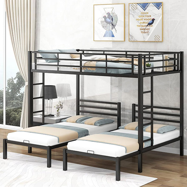 Giường sắt 1 tầng
