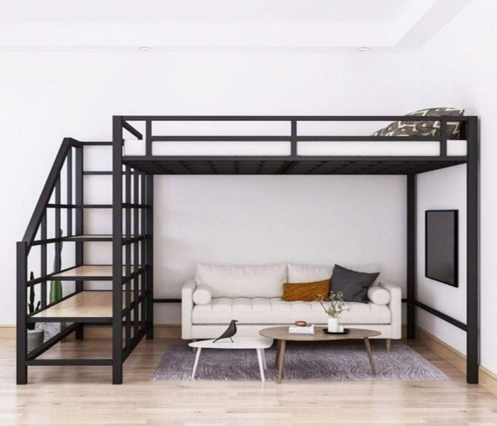 Mẫu giường sắt 1 tầng Kido