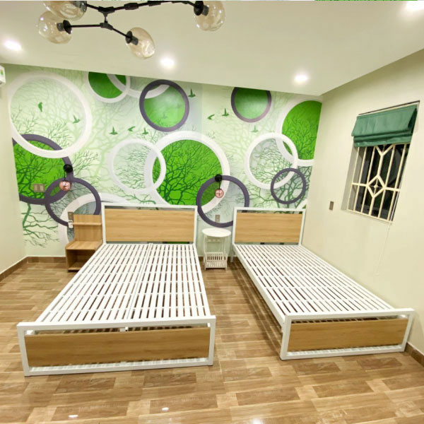 Giường sắt tại quận Gò Vấp