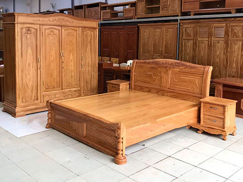 Giường gỗ