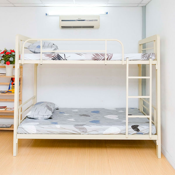 Giường tầng sắt 1m2 x 2m