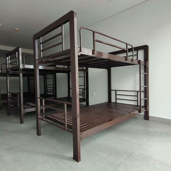 Giường tầng sắt 80cm văn phòng, khu du lịch