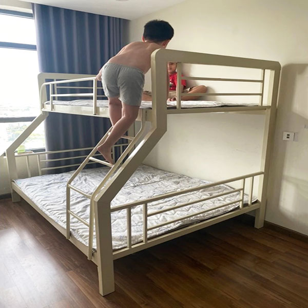 Giường tầng sắt cho bé tại Cần Thơ