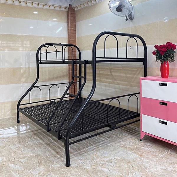 Giường tầng sắt giá rẻ đôi