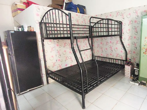Lợi ích khi sử dụng giường tầng khung sắt ống tròn