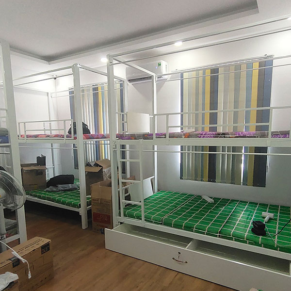 Ứng dụng của giường tầng khung sắt sơn tĩnh điện trong đời sống