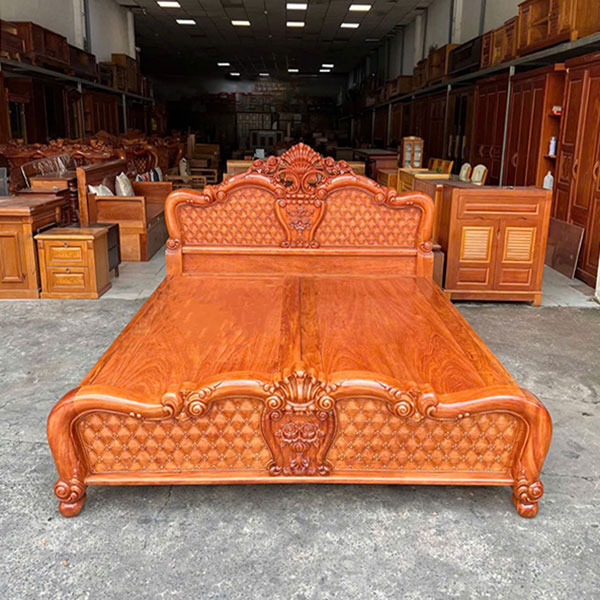 Giới thiệu sản phẩm giường công chúa gỗ hương