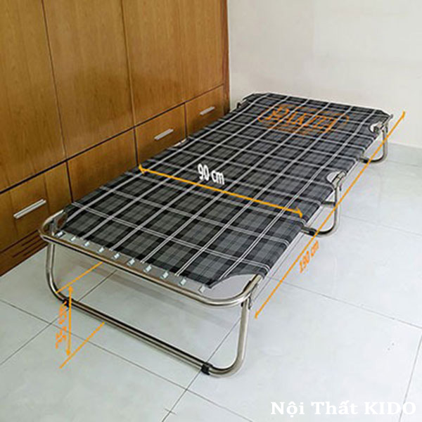 Giường bố inox