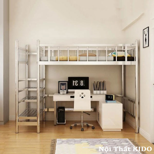 Giường inox 1 tầng – Tối ưu không gian sống nhỏ hẹp