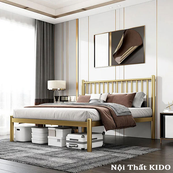 Giường inox có ngăn kéo