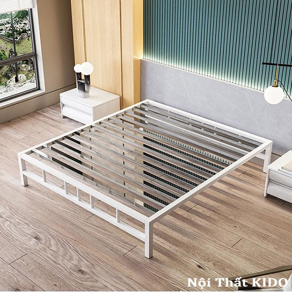 Giường pallet inox