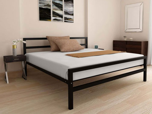 Giường sắt kiểu Nhật tại Quận 7 mang phong cách tối giản