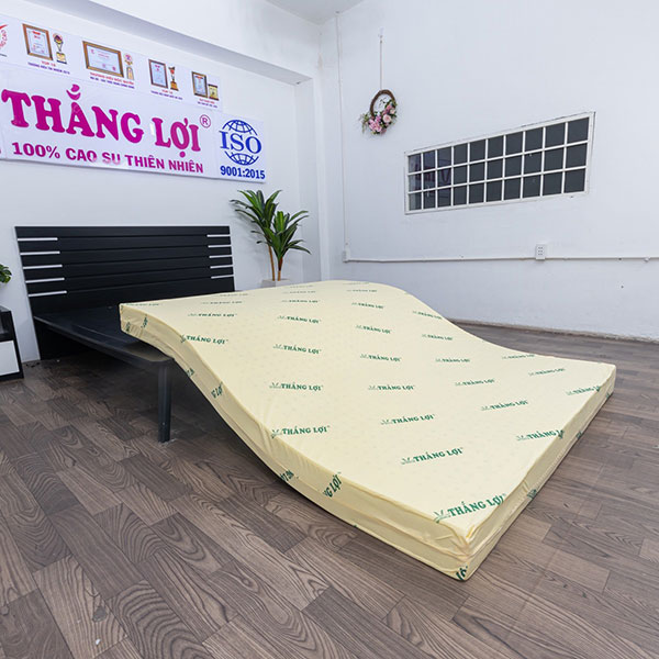 Cấu tạo sản phẩm nệm cao su non Thắng Lợi