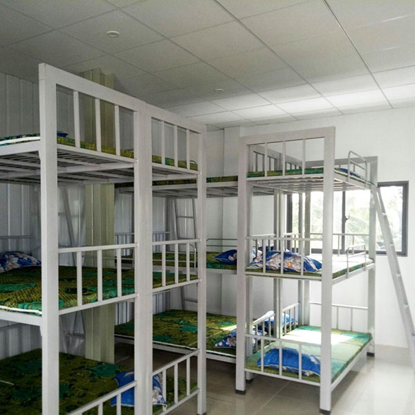 Giường sắt hộp 3 tầng