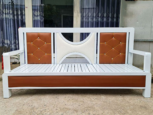 Giường sắt hộp gấp thành ghế