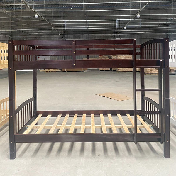 Đặc điểm nổi bật của giường tầng gỗ người lớn 1m x 2m màu nâu