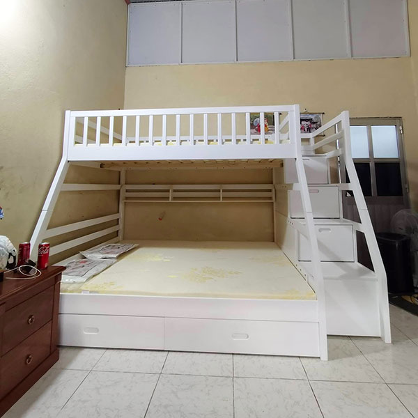 Những câu hỏi thường gặp về giường tầng gỗ thông màu trắng