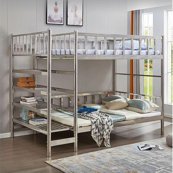 Giường tầng inox có ngăn kéo