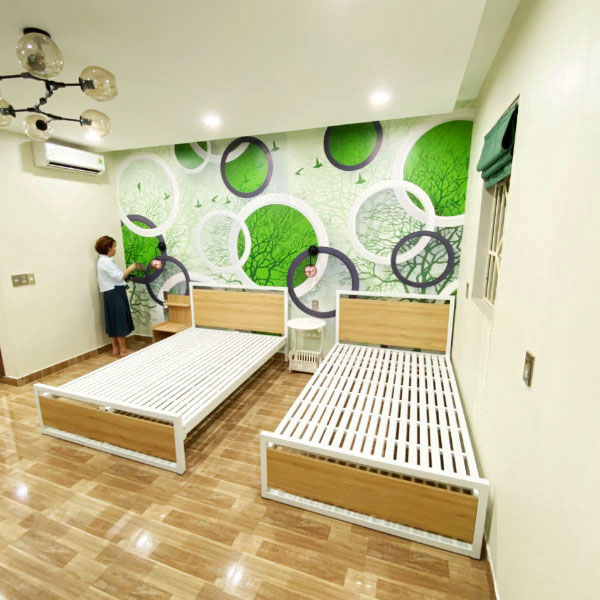 Giá giường sắt 1m2 bao nhiêu tiền?