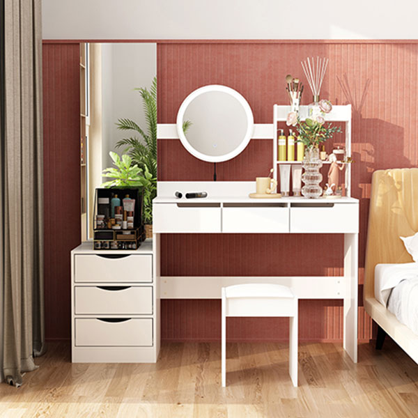 Bàn trang điểm gỗ công nghiệp