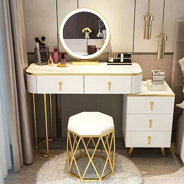 Bàn trang điểm khung inox