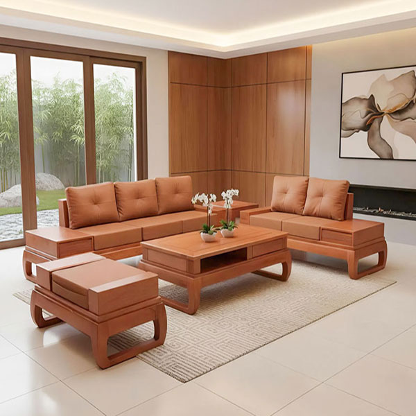 Sofa gỗ tự nhiên